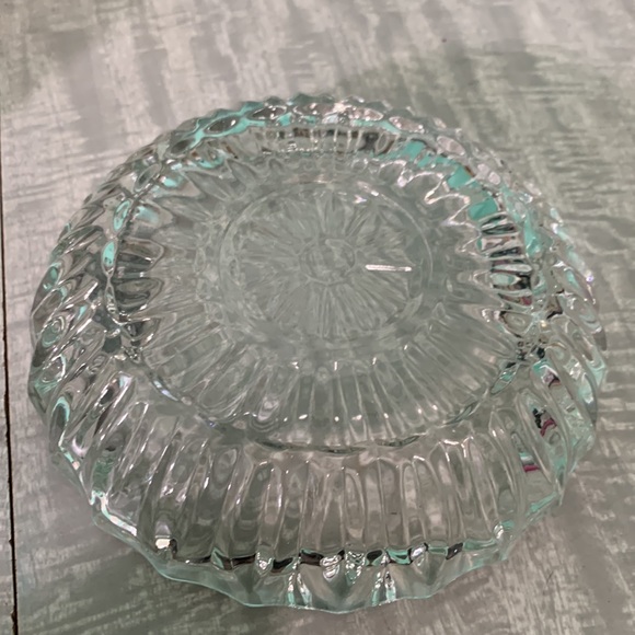 Vintage Hollywood Retro crystal pen holder/trinket tray - Picture 4 of 4